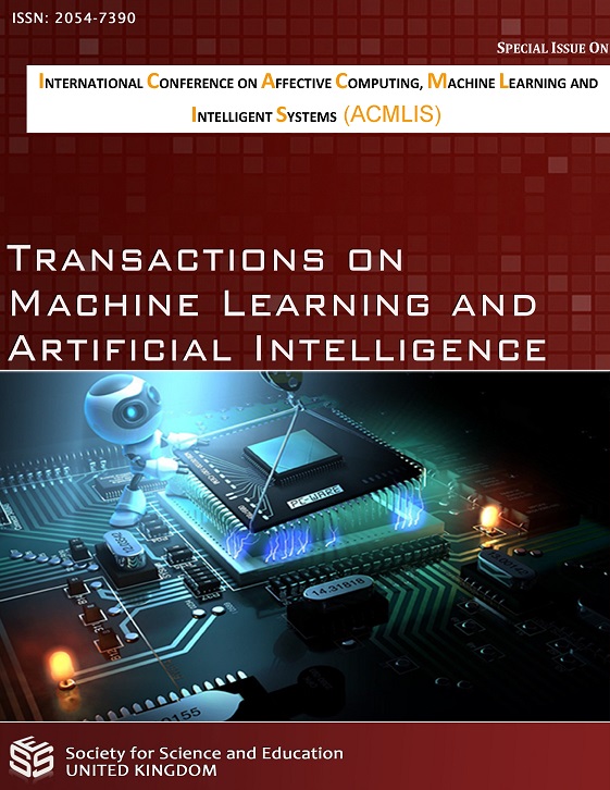 					View Vol. 5 No. 4 (2017): Transactions on Machine Learning and Artificial Intelligence
				