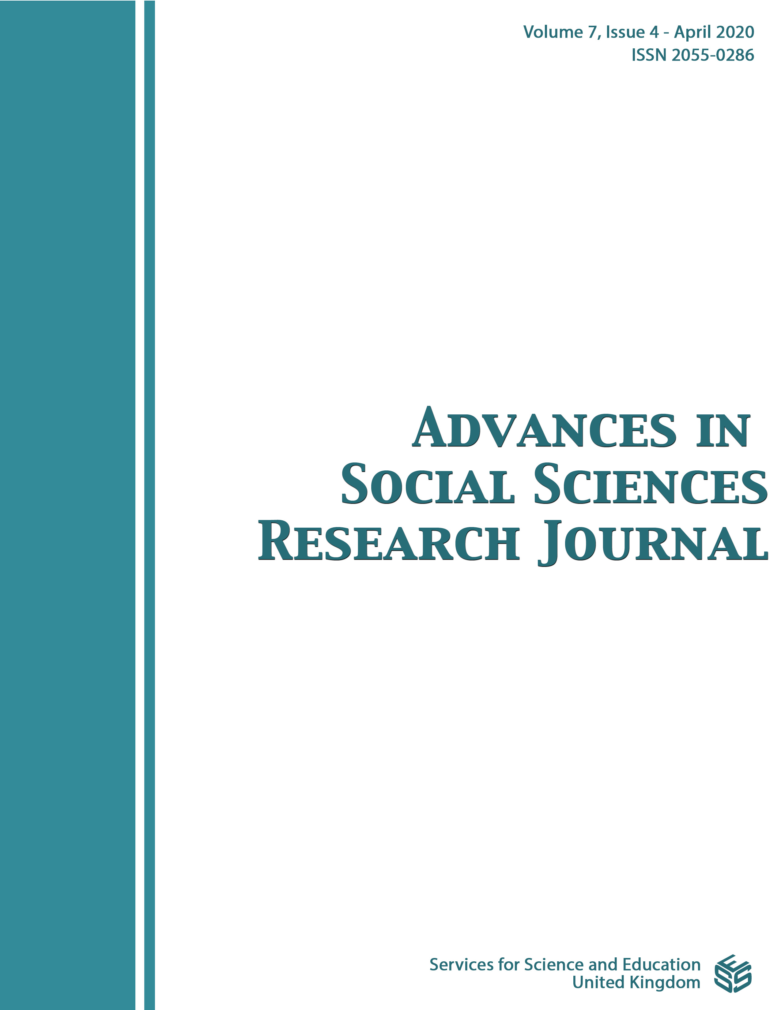 					View Vol. 7 No. 4 (2020): Advances in Social Sciences Research Journal
				