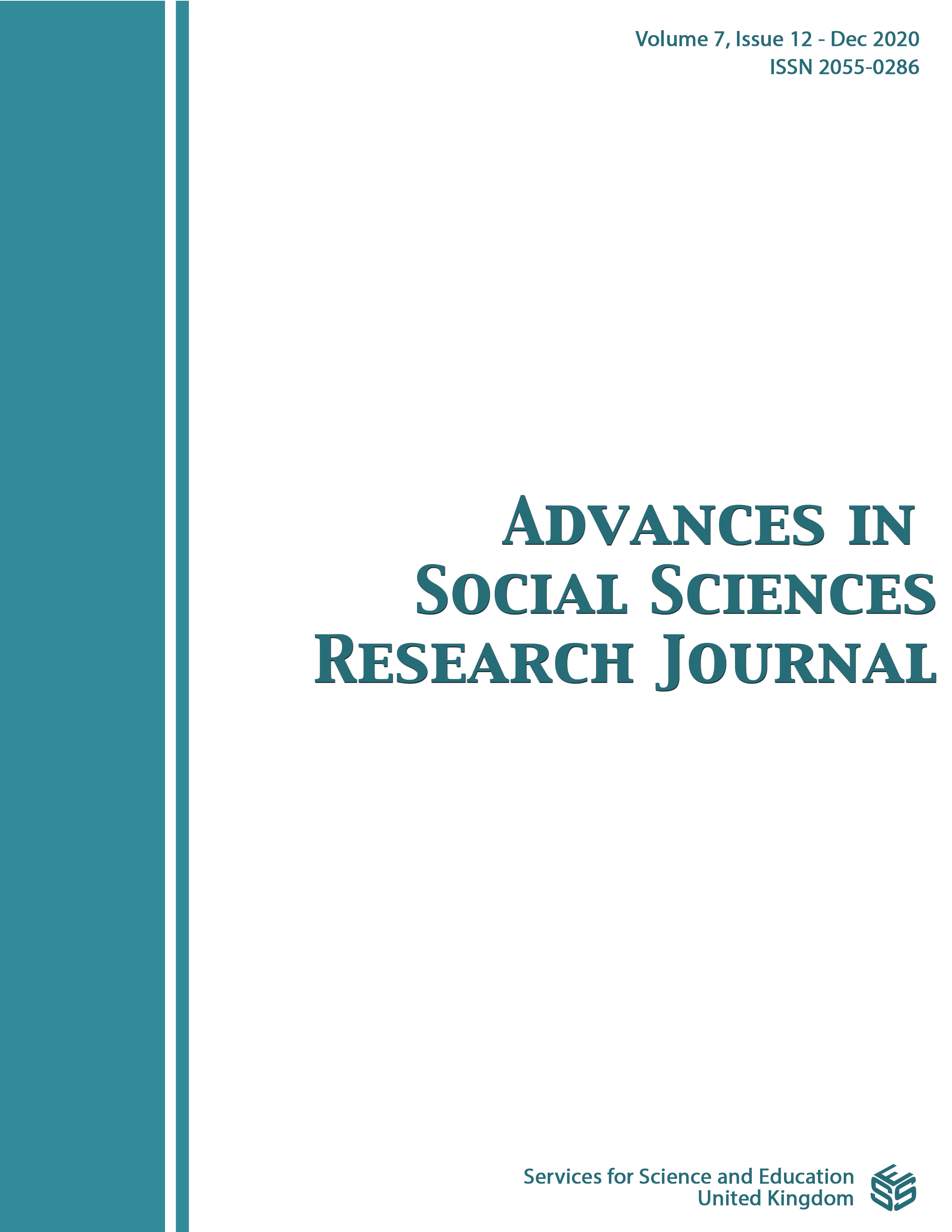					View Vol. 7 No. 12 (2020): Advances in Social Sciences Research Journal
				